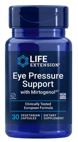 Eye Pressure Support with Mirtogenol (30 Capsules) - Life Extension - welzo