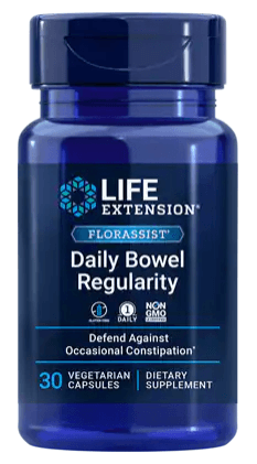 FLORASSIST Daily Bowel Regularity (30 capsules) - Life Extension - welzo