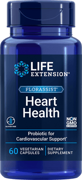 FLORASSIST Heart Health, 60 vegetarian capsules - Life Extension - welzo