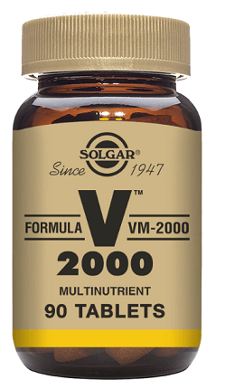 Formula V 2000, VM-2000 Multinutrient Formula, 90 Tablets - Solgar - welzo