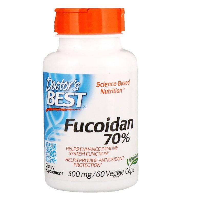 Doctor's Best Fucoidan 70%, 60 Capsules – Official Rapid Tests