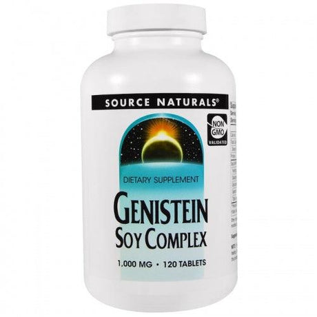 Genistein, Soy Complex - 120 Tablets - Source Naturals - welzo