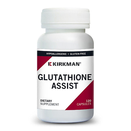 Glutathione Assist Hypoallergenic, 120 Capsules - Kirkman Laboratories - welzo