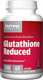 Glutathione Reduced, 500 mg, 60 Capsules - Jarrow Formulas - welzo