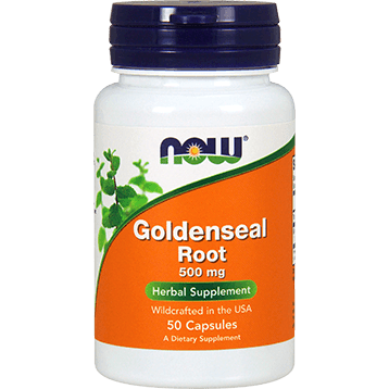 Goldenseal Root 500mg 50 caps - Now Foods - welzo