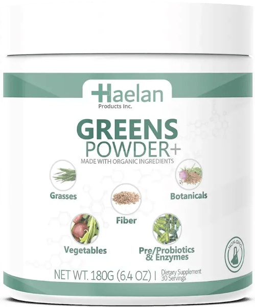 Greens Powder Plus 180g - Haelan - welzo