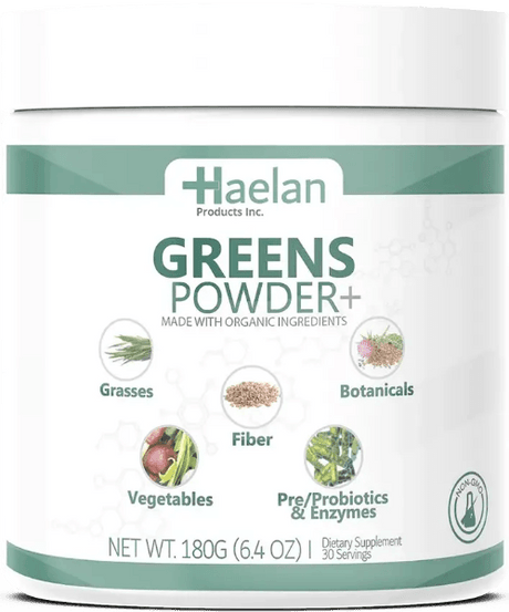 Greens Powder Plus 180g - Haelan - welzo