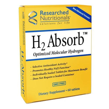 H2 Absorb, 60 Tablets - Researched Nutritionals - welzo