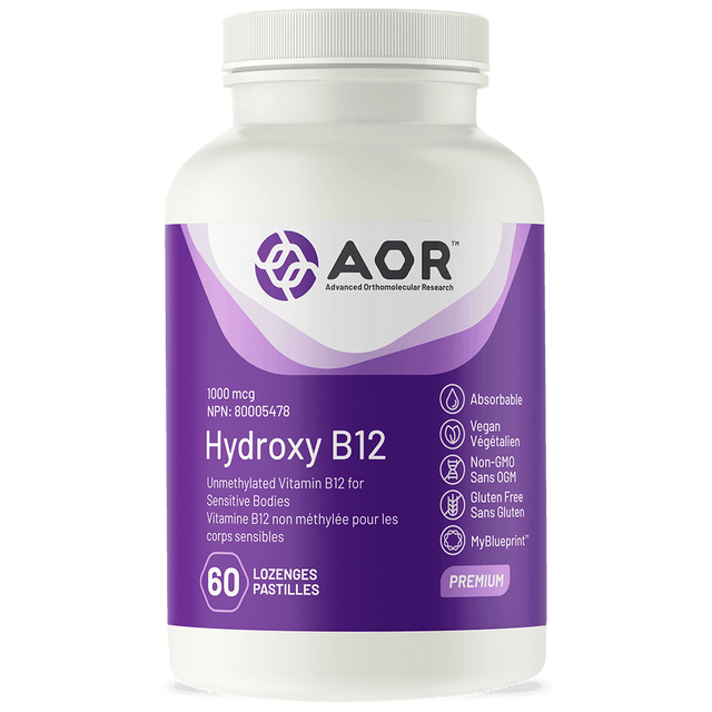 Hydroxy B12 - 60 Lozenges - AOR - welzo