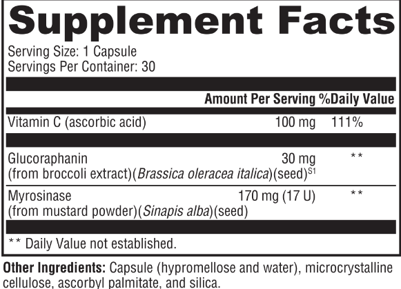 NBX Wellness Achieve Sulforaphane (30 Capsules)