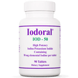 Iodoral IOD-50 (Iodine/Potassium Iodide) 50mg, 90 tablets - Optimox - welzo