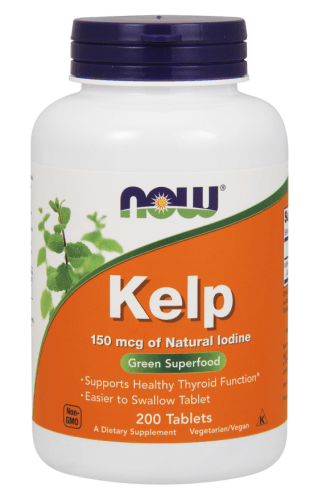 Kelp (150mcg) - 200 Tablets - NOW - welzo