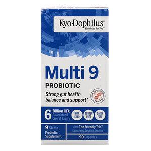 Kyo-Dophilus - Multi 9 Probiotic - 90 Caps - Wakunaga - welzo