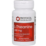 L-Theanine 200mg 60 vcaps - Protocol For Life Balance - welzo