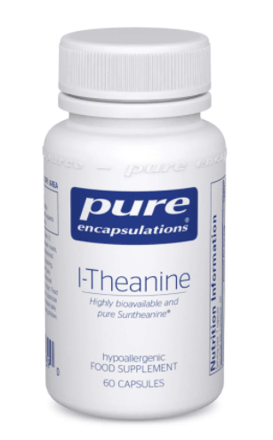 L-Theanine 200mg 60 vcaps - Pure Encapsulations - welzo