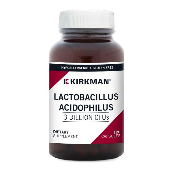 Lactobacillus Acidophilus (Hypoallergenic) 120 Capsules - Kirkman Laboratories - welzo