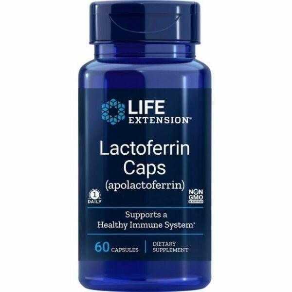 Lactoferrin, 60 Capsules - Life Extension - welzo