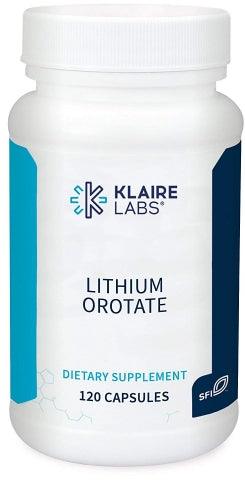 Lithium Orotate,120 Capsules - Klaire Labs - welzo