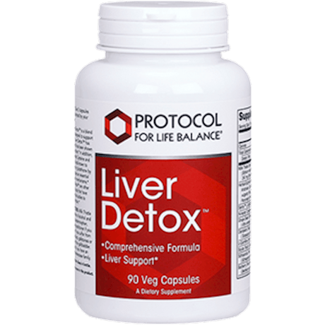 Liver Detox 90 caps - Protocol For Life Balance - welzo