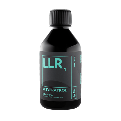 LLR1 Liposomal Resveratrol 240ml - Lipolife - welzo