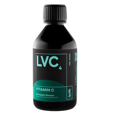 LVC4 Liposomal Vitamin C (Pineapple Flavour) 250ml - Lipolife - welzo