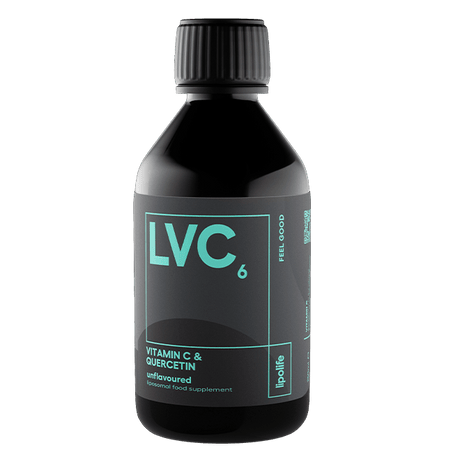 LVC6 Vitamin C and Quercetin 240ml - Lipolife - welzo