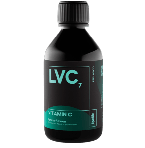 LVC7 Liposomal Vitamin C (Lemon Flavour) Ethanol-free, 250ml â€“ Lipolife - welzo