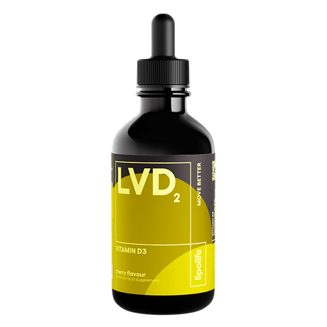LVD2 Liposomal Vitamin D3 (Cherry Flavour) 60ml - Lipolife - welzo