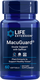 Macuguardâ„¢ Ocular Support 60 softgels - Life Extension - welzo