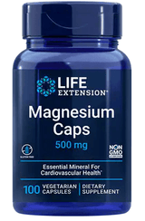 Magnesium Caps, 500 mg, 100 Veggie Caps - Life Extension - welzo