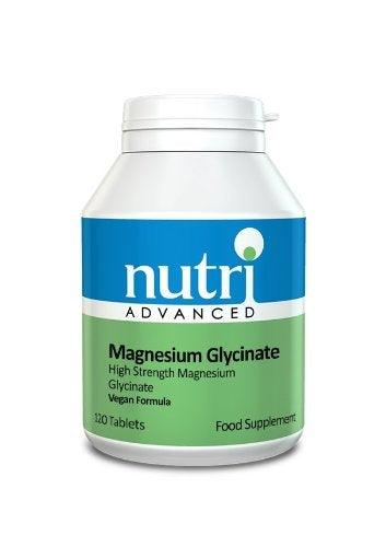 Magnesium Glycinate - 120 tabs - Nutri Advanced - welzo