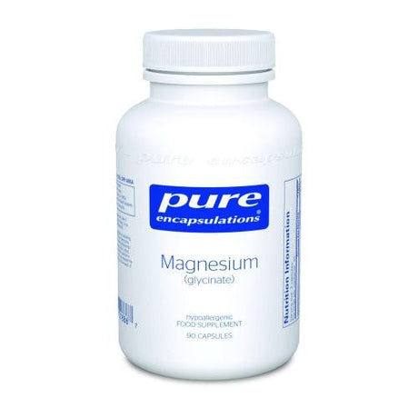 Magnesium (glycinate) 120mg 90 vcaps - Pure Encapsulations - welzo