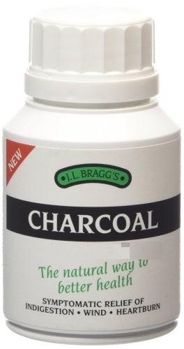 Medicinal Charcoal, 100 Tablets, J.L Bragg's - welzo