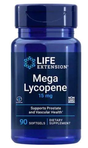 Mega Lycopene - 15 mg - 90 softgels - Life Extension - welzo