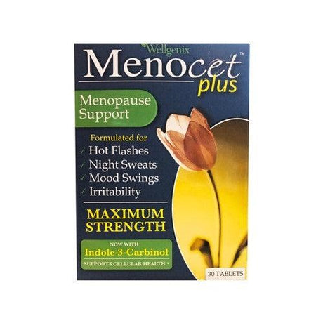 Menocet Plus, 30 Tablets - Wellgenix - welzo