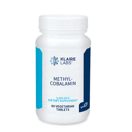 Methylcobalamin 5000mcg, 60 Tablets - Klaire Labs - welzo