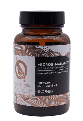 Microb-Manager (60 Softgels) - Quicksilver Scientific - welzo