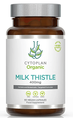 Milk Thistle (60 vegan capsules) - Cytoplan - welzo