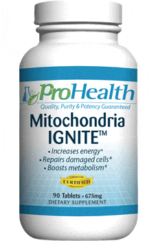 Mitochondria Ignite™ with NT Factor® - 90 tabs (675mg) - ProHealth - welzo