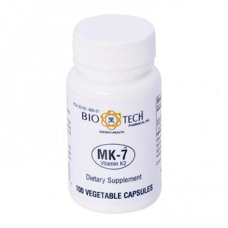 MK-7 (Vitamin K2) 150 mcg 100 caps - Bio-Tech - welzo