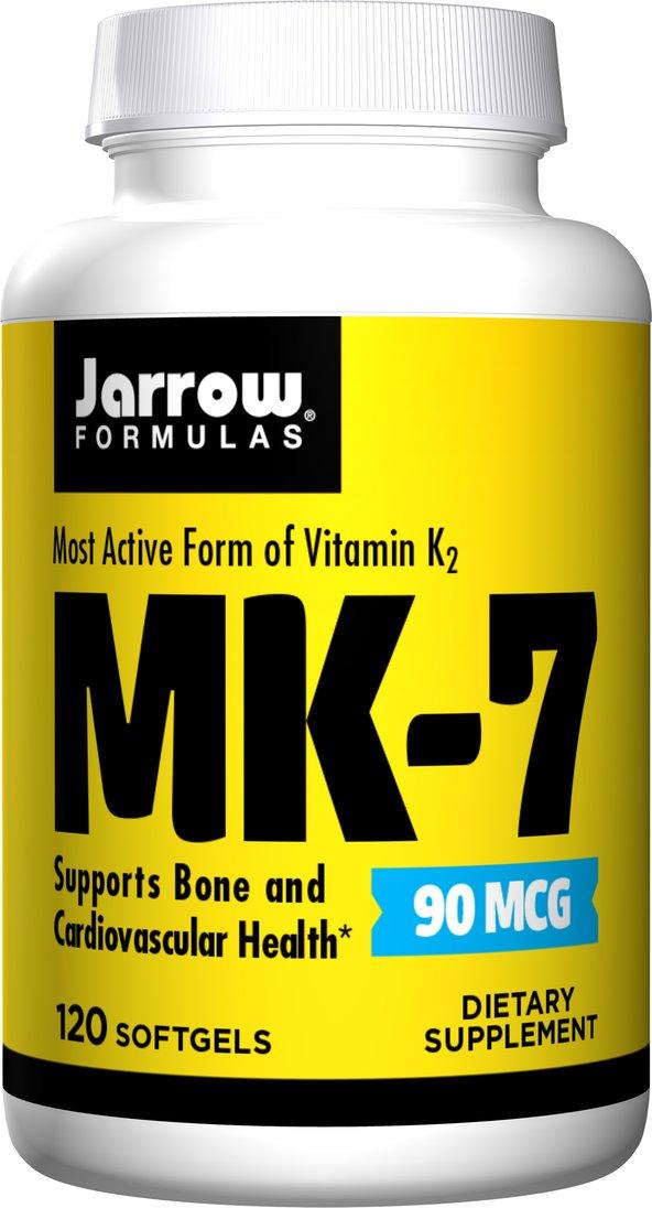 MK-7 (Vitamin K2) 90mcg 120 Softgels - Jarrow Formulas - welzo