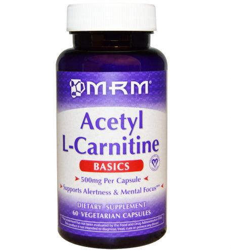 MRM, Acetyl L-Carnitine, 500 mg, 60 Veggie Caps - welzo