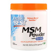 MSM Powder with OptiMSM, 250g - Doctor's Best - welzo