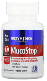Enzymedica MucoStop (48 Capsules)