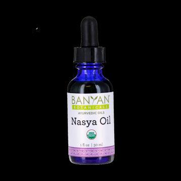 Nasya Oil, Organic 1 oz - Banyan Botanicals - welzo