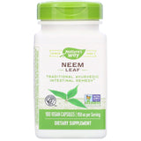 Neem Leaf 950mg, 100 Vegan Capsules - Nature's Way - welzo