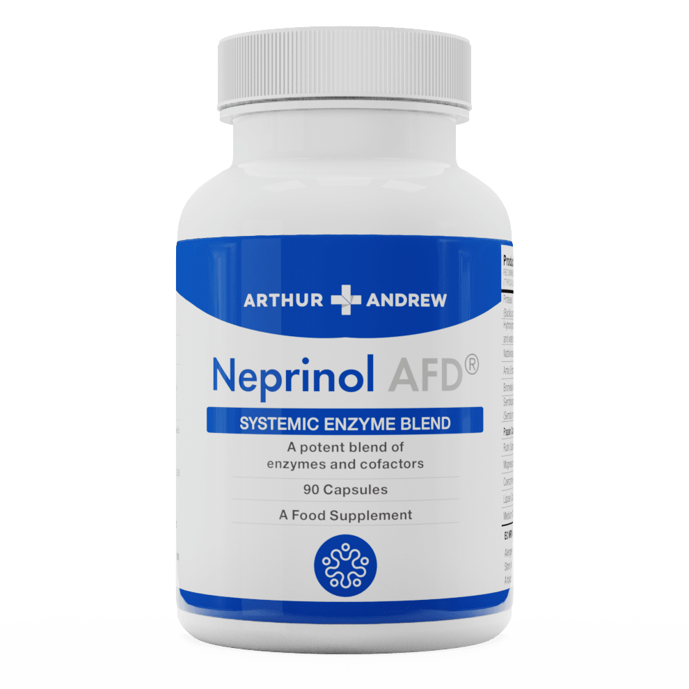 Neprinol AFD (Systemic Enzyme Blend) 90 capsules - Arthur Andrew Medical - welzo