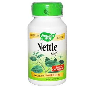 Nettle Leaf, 435 mg, 100 Capsules - Nature's Way - welzo