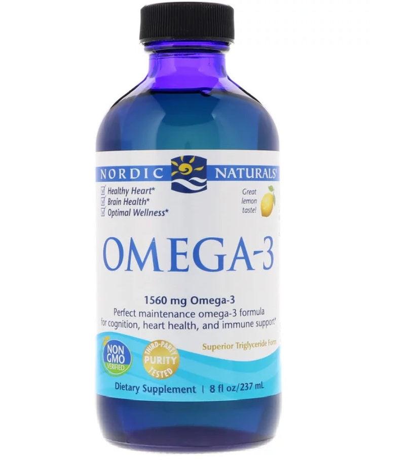 Omega-3 (Lemon) 237ml - Nordic Naturals - welzo