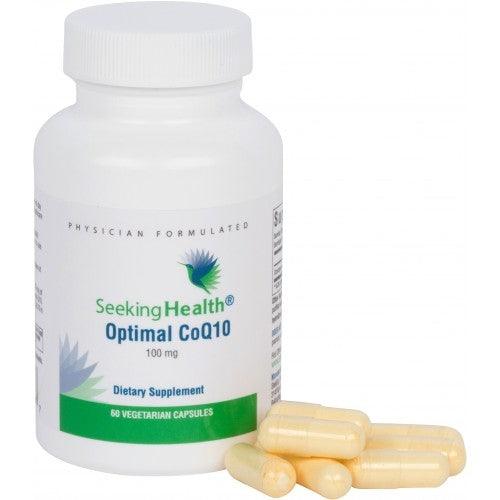 Optimal CoQ10 - 60 Vegetarian Capsules - Seeking Health - welzo